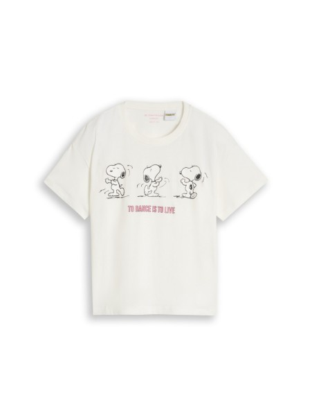 Oversize T-Shirt mit Snoopy-Print