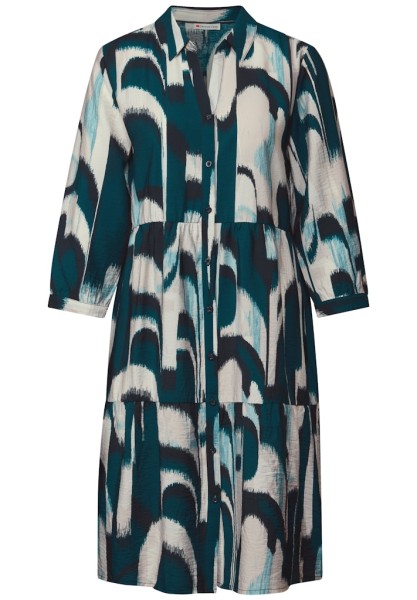 Gemustertes Tunika-Kleid