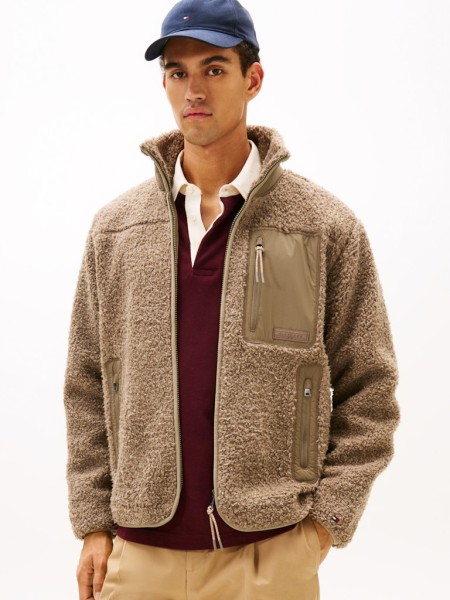 TEDDY FLEECE ZIP THROUGH