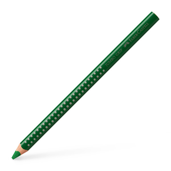 Faber-Castell 110967 Jumbo Grip Buntstift, permanentgrün oliv