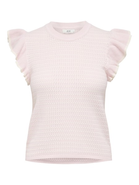 JDYCARICE S/L FRILL PULLOVER KNT NOOS