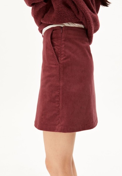 CORDUROY MINI SKIRT
