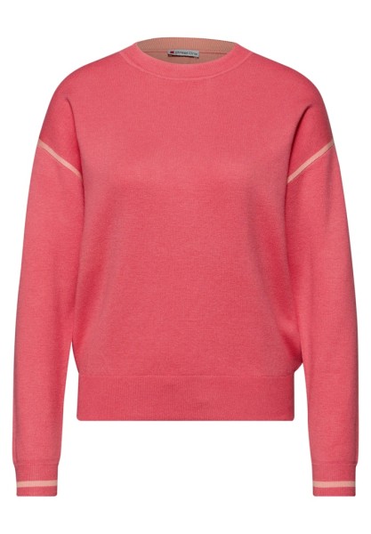 Pullover mit Kontrastdetails