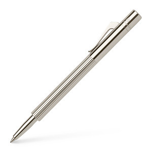 Graf von Faber-Castell 148010 Taschenkugelschreiber platiniert