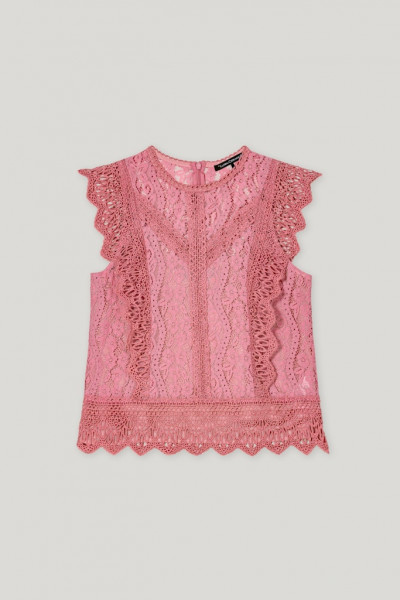 Spitzenbluse