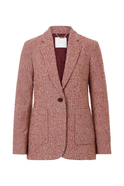 Straight Single Breasted Long Blazer