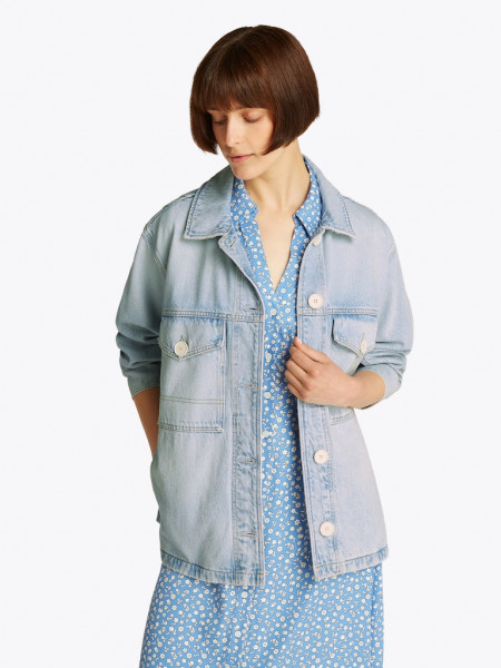 DNM OVERSIZED UTILITY JACKET SKY