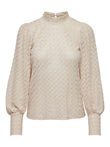 JDYAVERY L/S LACE TOP JRS NOOS