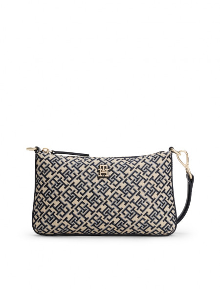 TH JACQUARD SHOULDER POUCH