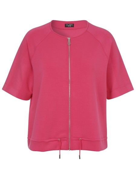 Jacke Rundhals 1/2 Arm Zipper