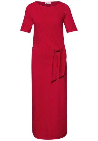 Midi-Kleid mit Knotendetail