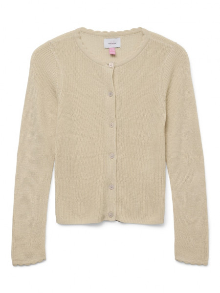 VMNEWLEXSUN SCALLOP LS O-NECK CARD. GIRL