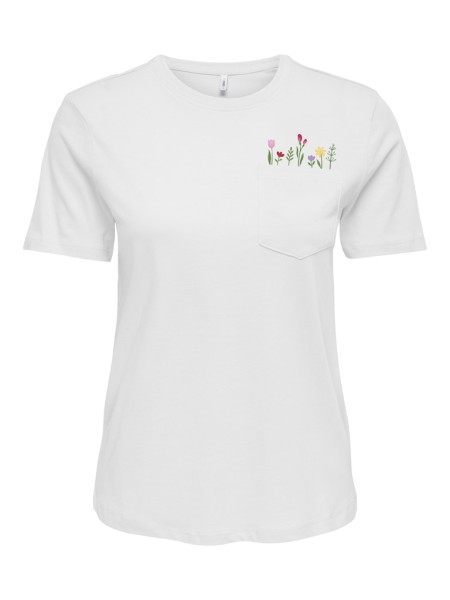 ONLPOLLY REG S/S POCKET TOP BOX JRS