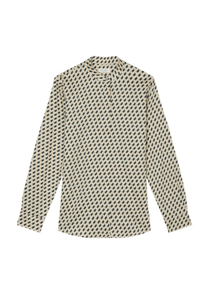 Stehkragen-Bluse regular