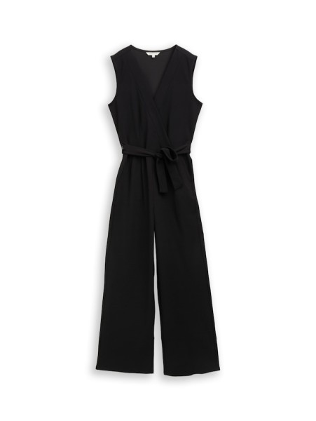 Jumpsuit mit Bindegürtel