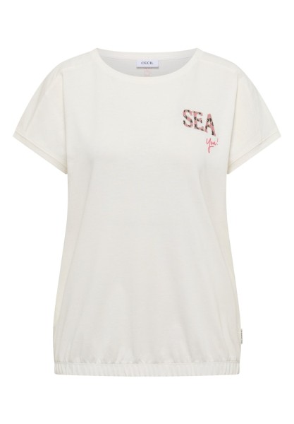 T-Shirt mit Rundhals und Embroidery