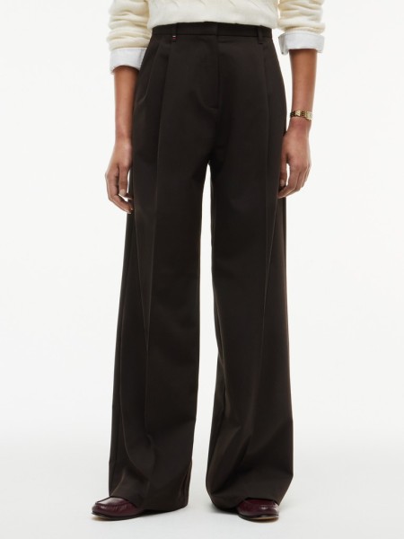 VISCOSE BLEND WIDE LEG