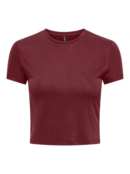 ONLHANNAH S/S O-NECK SHORT TOP JRS