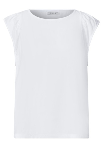 Dropped Shoulder Blusenshirt mit Rundhals