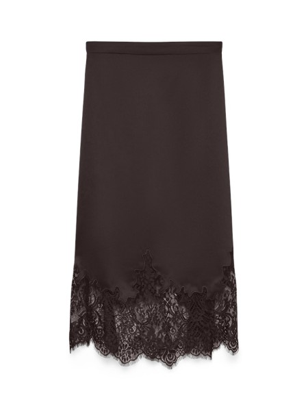 VMNOVI LACE DETAIL 7/8 SKIRT WVN