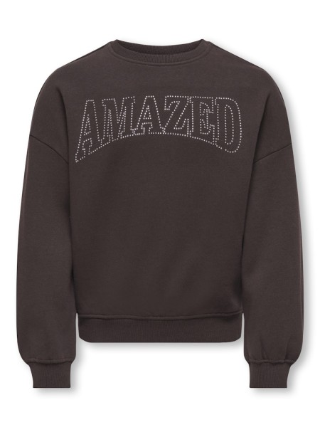 KOGKIKI LIFE L/S OVZ O-NECK STUD BRU SWT