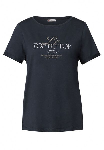 Shirt mit Turn-Up-Detail