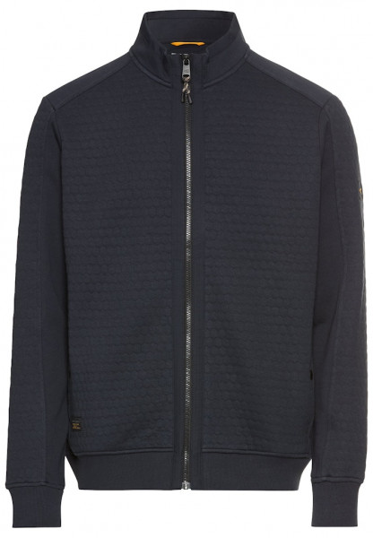 Sweatjacke aus Baumwollmix