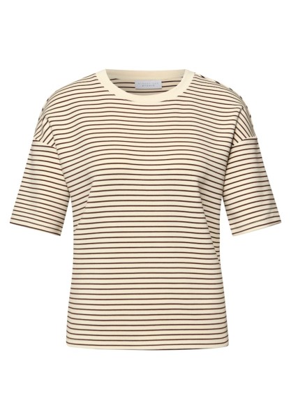 Fein gestreiftes Scuba T-Shirt