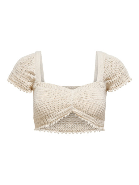 Kurzes Oberteil mit Häkelspitze &quot;ONLSUMMER&quot;