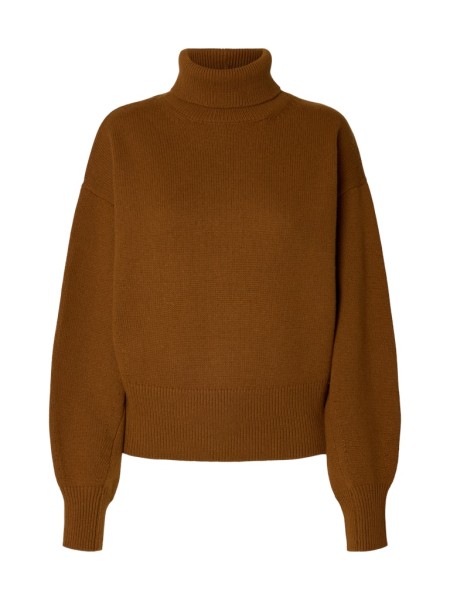 SLWELLIE LS KNIT ROLL NECK