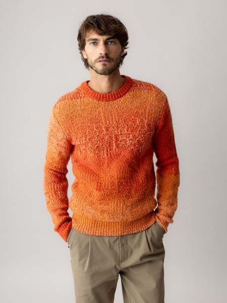 MMGMauro Faded Crew Neck Knit
