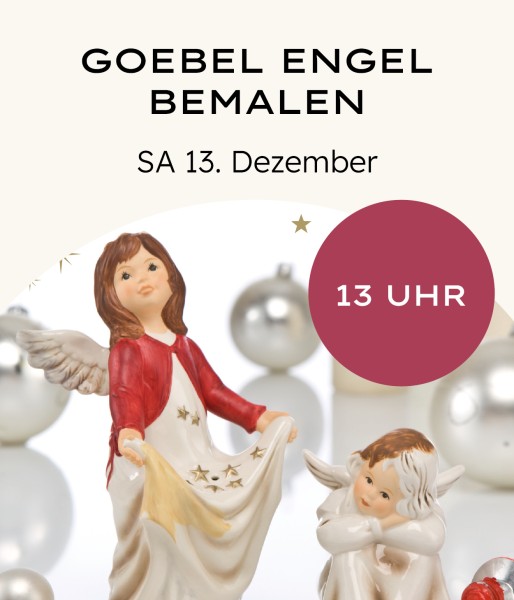 Goebel Engel bemalen 13 Uhr
