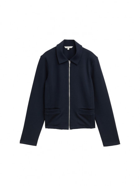 Regular Fit Jacke mit Reißverschluss