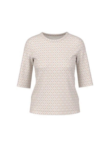 Biobaumwoll-Shirt mit Print