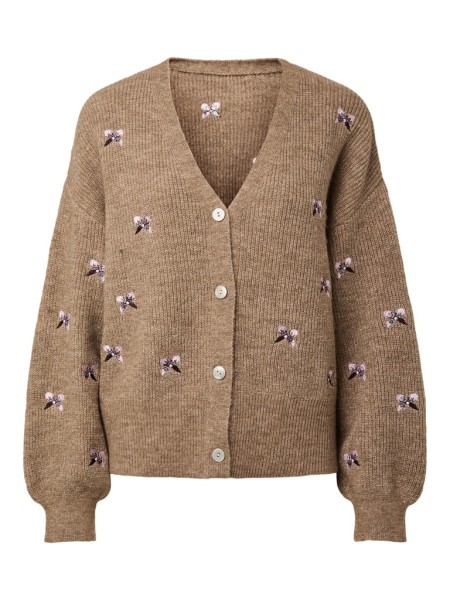 YASFLEUR LS KNIT CARDIGAN S. NOOS