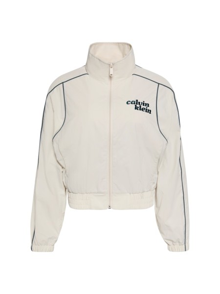 NOVELTY NYLON PIPING JACKET