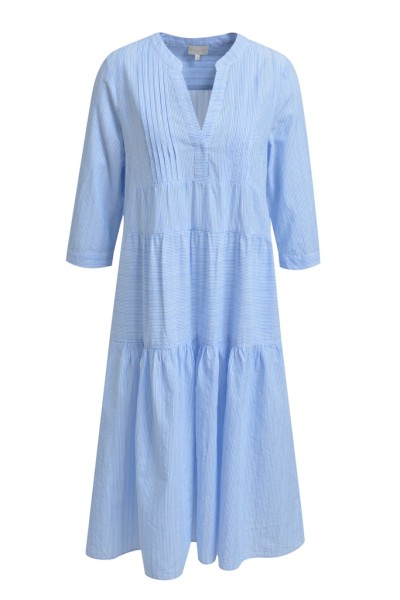 middidress w volants 3/4 sleeve