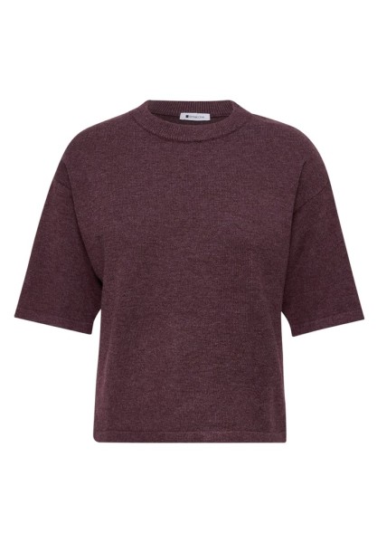 3/4-Arm Pullover mit Rundhals