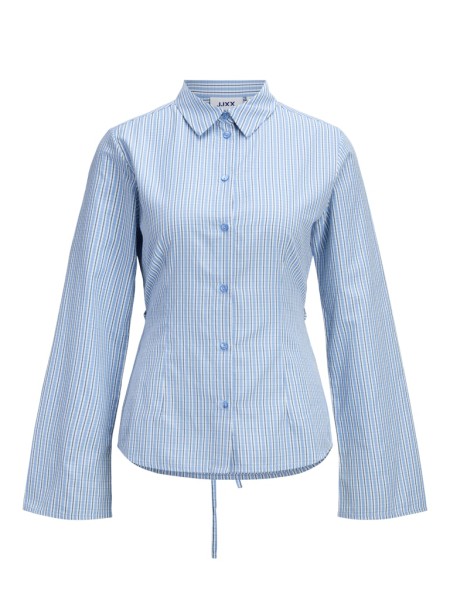 JXCARO POPLIN LS WAIST SHIRT WVN