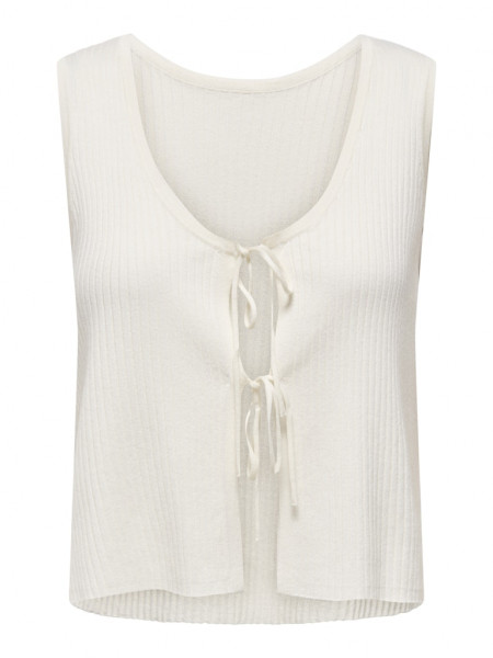 JDYALEXANDRA S/L REVERSIBLE TIE TOP KNT