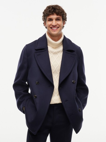 NY WOOL PEACOAT