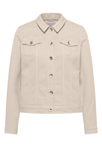Jeansjacke mit Brusttaschen und Knöpfen