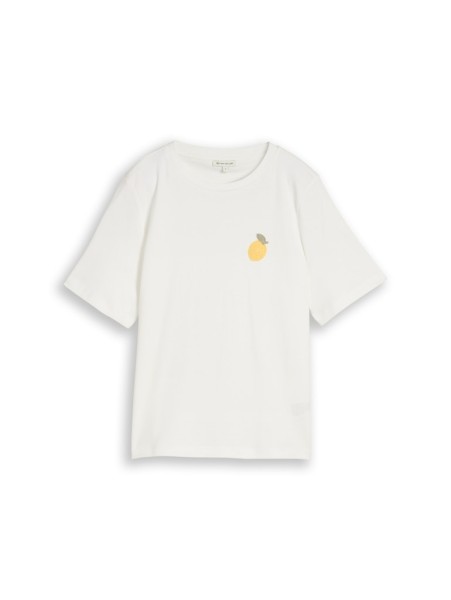 T-Shirt mit Häkel-Detail