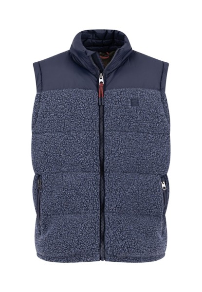 Teddy Puffer Hybrid Vest