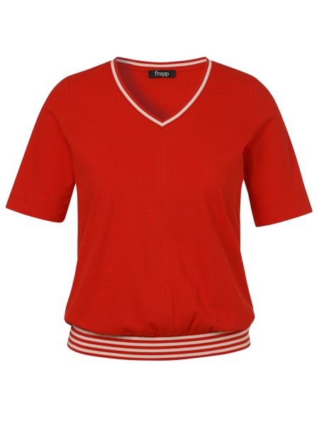 T-Shirt V-Ausschnitt 1/2 Arm