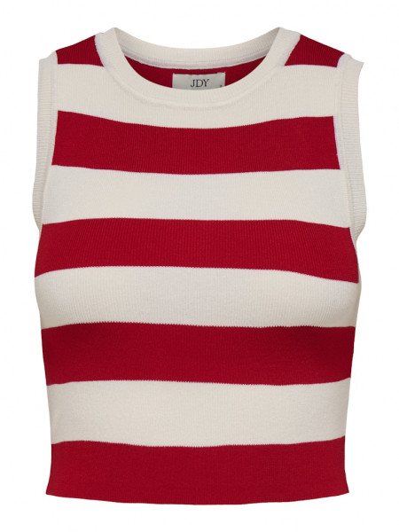 JDYCIRKELINE S/L CROP TOP KNT