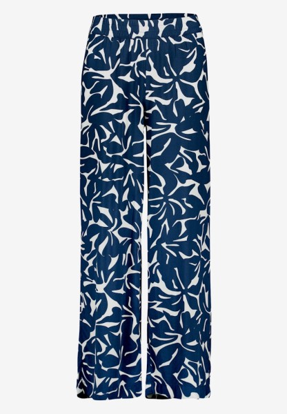 Stoffhose mit Blumenmuster