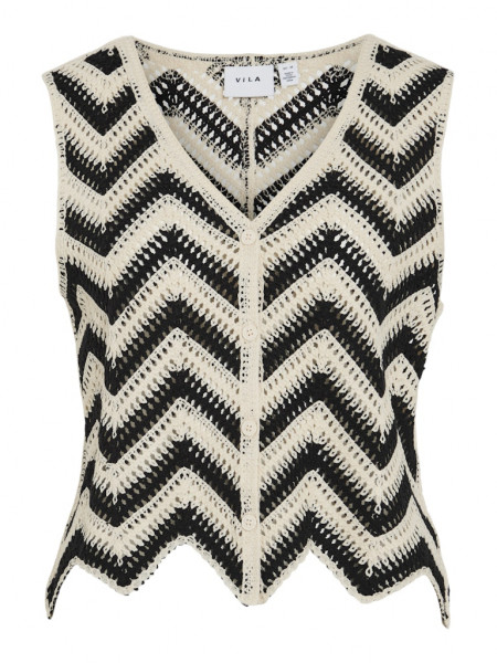 VISERILDA V-NECK S/L VEST/BFS