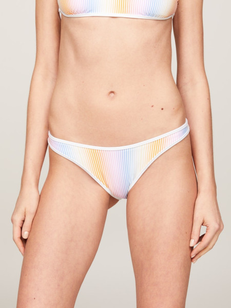 CHEEKY HIGH LEG BIKINI PRINT