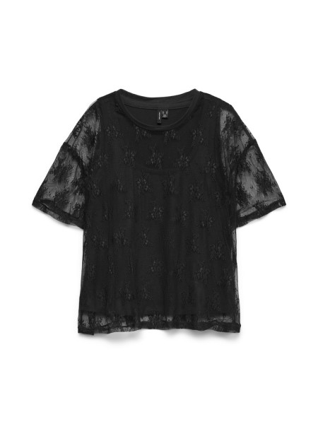 VMNIKITA S/S O-NECK TOP JRS BTQ FR